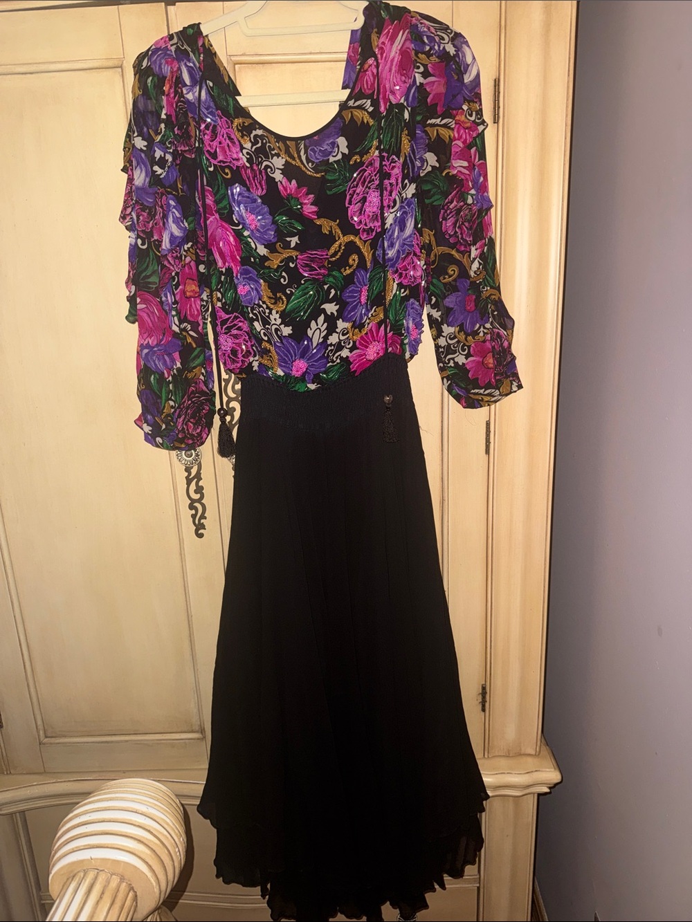 Diane freis vintage gorgeous gown